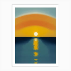 Summer Sunset Art Print