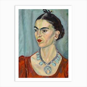 Frida Portrait Art Print