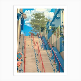 Stairway To Heaven 6 Art Print