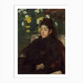 Mademoiselle Malo, Edgar Degas Art Print
