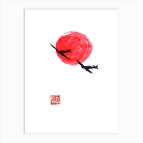 Kamikaze 1 Art Print