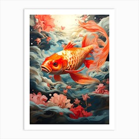 Koi Fish 3 Art Print