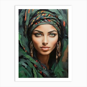 Berber Woman high quality Art Print