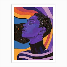 Star Woman Art Print