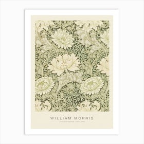 CHRYSANTHEMUM (SPECIAL EDITION) - WILLIAM MORRIS Art Print