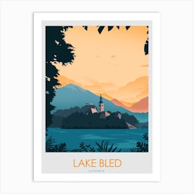 Lake Bled Slovenia  Art Print