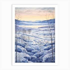 Abisko National Park Sweden 3 Art Print