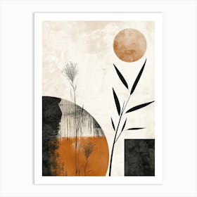 BiAn Stone Park Bauhaus Minimalist Art Print