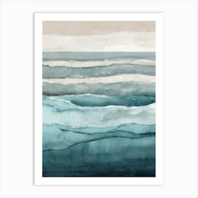 Frozen Waters Art Print