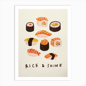Rice And Shine Art Print