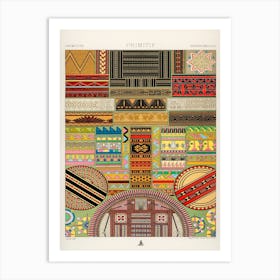 Primitive Pattern, Albert Racine Art Print