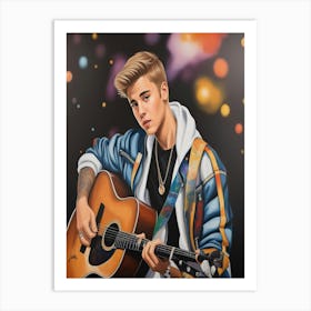 Justin Bieber 1 Art Print