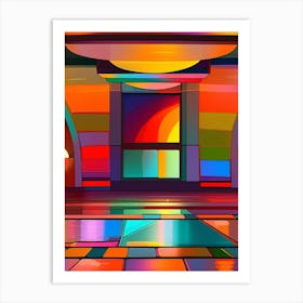 Abstract Art Living Room Art Print