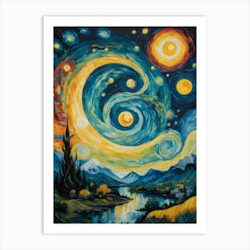 Starry Night Art Print