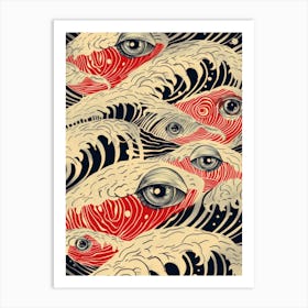 Eye Of The Fish Art Print