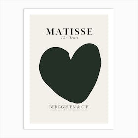 Henri Matisse The Green Heart Print Art Print