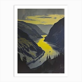 Saskatchewan River 1 Art Print