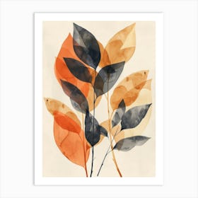 Autumn Leaves 25 Art Print