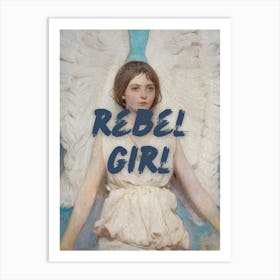 Rebel Girl Art Print