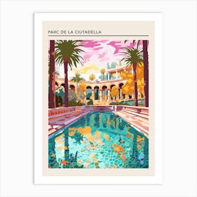 Parc De La Ciutadella Barcelona Spain Art Print