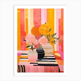 Flower Still Life Painting 2 Art Print