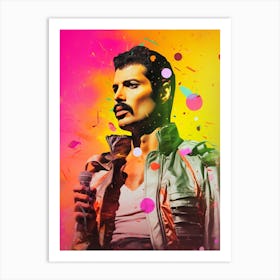 Freddie Mercury (4) Art Print