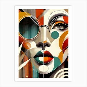 Pop Art Face Art Print