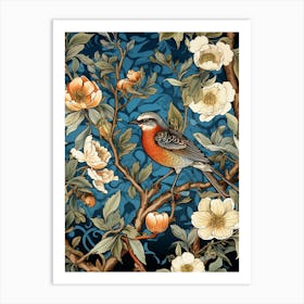 Bird On A Branch 34 Art Print