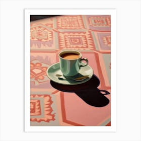 Cafe Au Lait 2 Art Print