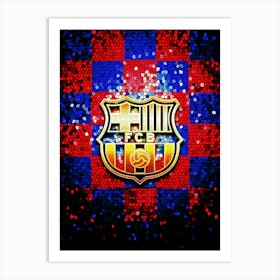 Logo Barcelona 1 Art Print