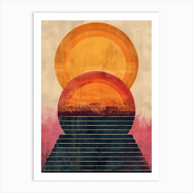 'Sunrise' 36 Art Print