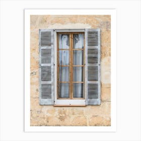 Window With old Shutters Art Print