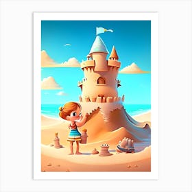 Sandcastledream Art Print