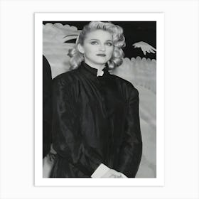 Madonna On Shanghai Surprise Film Set Art Print