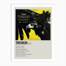 Trench 2018 Music Poster Art Print