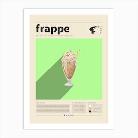 Frappe Art Print