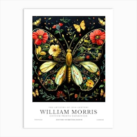 William Morris Exhibition Insects Series 2 Art Print