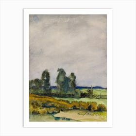 Lowland Landscape, Juho Mäkelä Art Print