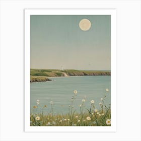 Scottish Coast Art Print