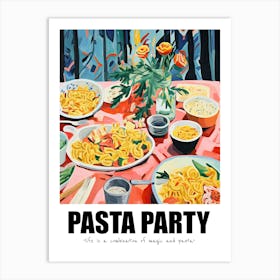 Pasta Party, Matisse Inspired 09 Art Print