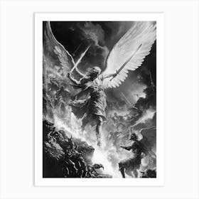 Angel Of Death Art Print