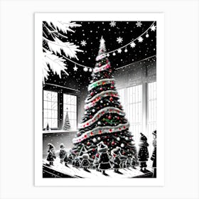 Christmas Tree 5 Art Print