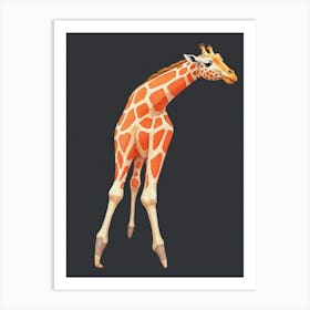 Default Draw Me A Giraffe Attempting Balletlegs Tangled Grace 0 (2) Art Print