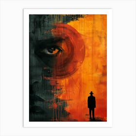 Man In The Hat Art Print