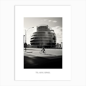 Poster Of Valencia, Spain, Photography In Black And White 5 Art Print