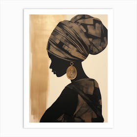 Afro-American Woman 1 Art Print