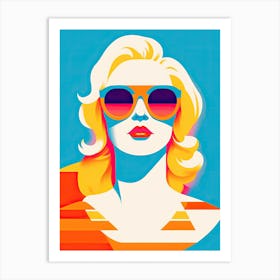 Chic Pop Art American Muse Art Print