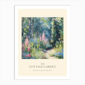 Cottage Garden Poster Enchanted Meadow 3 Art Print