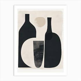 Vaasa Stone Park Bauhaus Minimalist Art Print