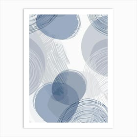 Abstract Circles 82 Art Print